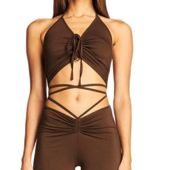 I.AM.GIA Tops - I.AM.GIA brown halo top